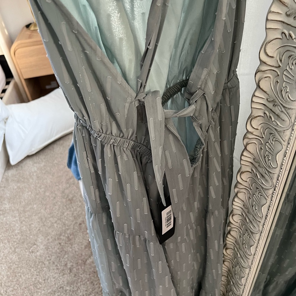 Vici Light Blue Maxi Dress - Picture 4 of 6